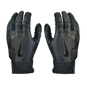 NWT Nike Youth, alpha, huarache, pro batting gloves, black one pair  medium